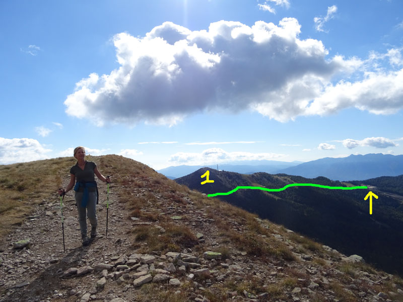 Catena dei Lagorai...da Pergine al Passo del Manghen